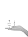 Mehaz Professional Cuticle Scissors Towerpoint, 3 1/2 Inch
