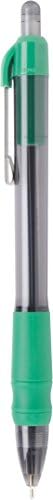 Promotion Pros - 250 Promotional Retractable Ballpoint Pens - Only $0.62 Each - Customize With Your Logo - Hybrid Gel Blue or Black Ink - Maxglide Click Corporate Model (Dark Green)