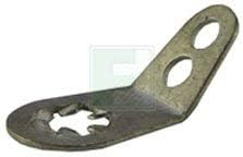 Keystone Electronics 7311 Crimp Terminals Crimp-Terminals 0.120(3.1) Stud #4 Thick Brass Tin Plated Lock Washer Terminal Lugs - 100 Item(s)