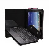 Poetic ASUS Transformer Pad TF701T PU Leather Keyboard Portfolio Stand Case Cover- Black