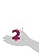 #2 Glitter Birthday Candle | Pink | Party Supply