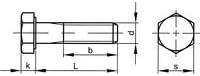 M24x140 Hex Head Bolt ZN Flake (GR-8.8) - Pack of 10