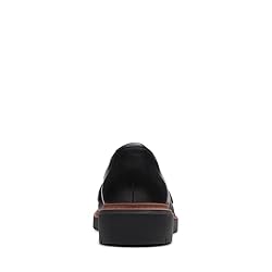 Clarks Women's Westlynn Ayla Loafer, Black Leather, 9