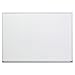 Universal 43624 Dry Erase Board, Melamine, 48 x 36, Satin-Finished Aluminum Frame