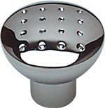 SUKI HARDWARE 15 POLISHED CHROME DIMPLED 33mm KITCHEN DRAW DOOR KNOBS by SUKI HARDWARE