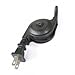HDMIHOME USA plug power supply retractable Cable 2-prong 2 Outlets Laptop Cord IEC320- C7