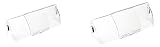 Frost King HD7 Premium Unbreakable Air Deflector, 2 Piece