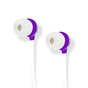 Scosche Industries, Inc. Scosche HP6PU thudBuds Noise Isolation Earbuds (Purple) (Catalog Category: Audio / Video / Headsets)