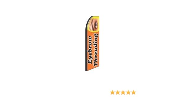 Business Industrial Espresso King Size Windless 38 X 138 In Polyester Swooper Flag Pk Of 3 Business Signs