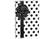 Trendy Brand New Polka Dot Black & White Gift Wrap Wrapping Paper Roll 16 Foot