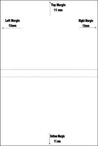 Inkjet Printable DVD Library Case Inserts, Covers, Inlays 120gsm Matte 25 A4 Sheets