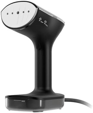 ST 8450 CalcGuard Cepillo de Vapor con 2280 W, placa de cerámica, 30 g/min, compacto, rápido e ideal para viajar