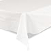 Tablemate BIO1403WH Bio-Degradable Plastic Table Cover, 40