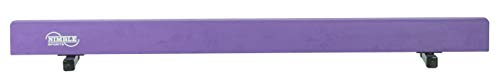 Nimble Sports Purple Suede Low Balance Beam, 8 Feet Long