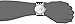 Invicta Men's 10407 DNA Urban Silver Sunray Dial Black Silicone Watch