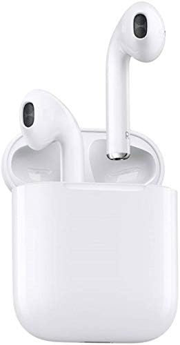 Heypex EE7S Twin Double Wireless Bluetooth Headset Pair Earbuds with Charging Dock Compatible with All Smartphone Device (Colour May Vary)