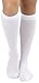 ToBeInStyle Women's Nylon Knee High Opaque Socks - White - One Size
