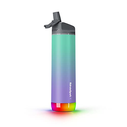 HidrateSpark PRO Smart Water Bottle Tracks Water Intake Glows