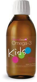 Ascenta NutraSea Kids Omega-3 Liquid Bubble Gum Flavor 6.8 oz (2 pack)