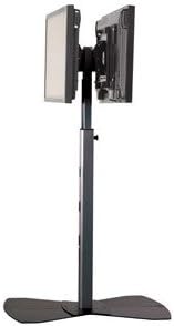 Tilt Universal Floor Stand Mount for 30" - 55" Flat Panel Screens Finish: Silver