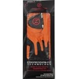 Zero Friction Performance Glove (Orange, LEFT, UNIVERSAL ONE SIZE FIT) Golf