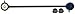 ACDelco Professional 45G0288 Front Suspension Stabilizer Bar Link