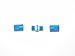 Posi-Tite Blue #WT1416 (10) Inline Wire Connectors 14-16 GA, AWG, Electrical Fastener,