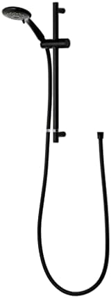 Triton Amala Metallic 9.5KW Electric Shower Black Brushed Brass with Hose view 9