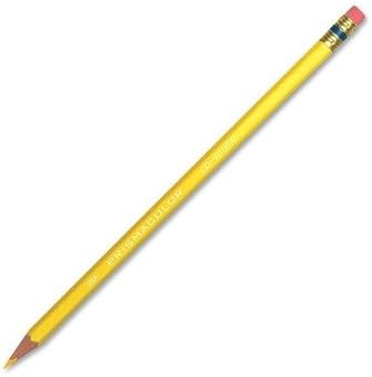 SAN20047 UNITED STATIONERS (OP) PENCIL,COL-ERASE,YW