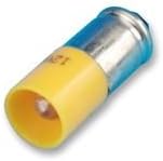 CML Innovative Technologies 1512135UY3 Lamp, Yellow LED, T-1 3/4 Midget Groove, 24 VDC, 14 mA, 280 mcd, Replaces Incand (1 piece)