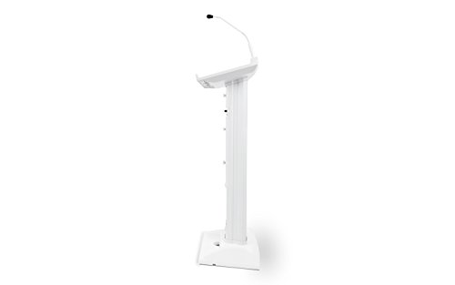 Denon Professional Lectern Active White | Lectern with Active Speaker Array