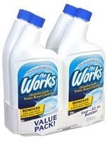 The Works 074157640105 Disinfectant Toilet Bowl Cleaner 32oz (4 Pack)