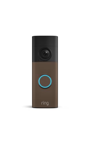 Ring Akku-Videotürklingel (Battery Video Doorbell) (neueste Gen.) | Kabellose Türklingel-Kamera | Retinal 2K | 6x-Zoom | Eingebauter Akku | 30 Tage Gratiszeitraum für Ring-Abonnement