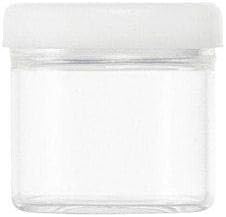 170pcs 6ml No-Neck Glass Concentrate Jars with Silicone Lids : Air tight container for medical oils, rosins, waxes, and saucy diamonds