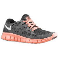 New Nike Free Run 2 Reflective Black/mango Light Running Womens Shoes 512934 002 (10)