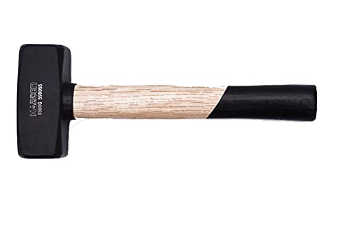 HARDEN 590060 Stoning Club Lump Hammer 2kg, Wooden Handle