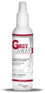 Grey Away Spray 200 ml Anti-Gray Hair - restores the natural color of ... by Claude BELL
