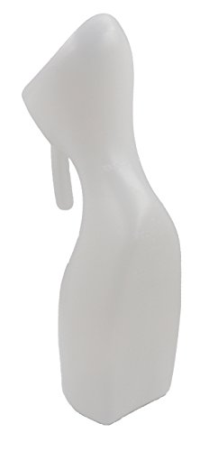 Healthstar Contoured Female Urinal, Easy Clean Urination Device for Women (2 Pack)