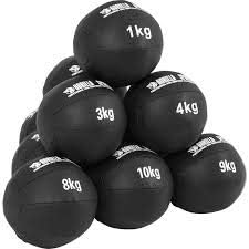 MUGAR Medicinal Ball Two Types of 3 Kilos and 4 Kilos with Side Handles