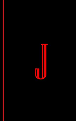 Monogram Letter J Journal: Password Keeper Organizer Discreet Notebook Personalized Initial J Larger Print 5x8 by B K Papier