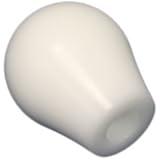 Torque Solution Fits Mazda Miata/MX-5 Manual White DELRIN Tear Drop Shift KNOB 10X1.25 1989-1998