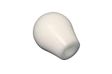 Torque Solution Fits Mazda Miata/MX-5 Manual White DELRIN Tear Drop Shift KNOB 10X1.25 1989-1998