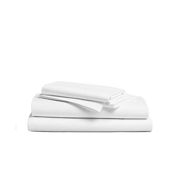 Hotel Sheets Direct King Size Sheet and Pillowcase Set Cooling, 4