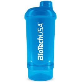 BioTech Wave+ Compact Shaker, 500 ml, Blue – 300 g