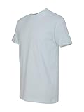Next Level Men's Premium Fitted Sueded Crew, Light Blue, Medium