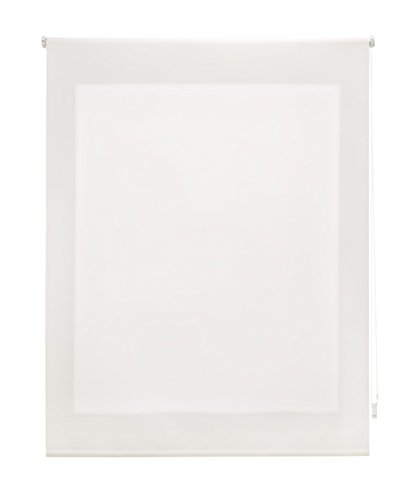 Uniestor Liso | Rollo lichtdurchlässig - Ekrü, 140 x 175 cm (BxH) | Stoffgröße 137 x 170 cm. Lichtdurchlässiges rollo für fenster