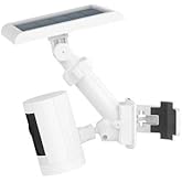 Ring Pole Mount for Cameras and Solar Panels - White