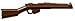 BrickArms Exclusive 2.5 to 4 Inch Scale Figure Style LOOSE Weapon LeeEnfield SMLE Brown