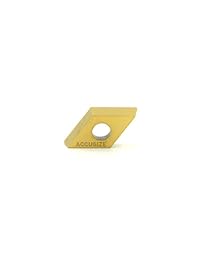 accusizetools   dcmt32.51 Insertos de carburo revestido de estaño 10 pcs caja, # 2104   1014 X 10