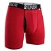 2UNDR Swingshift - Mens Folds Of Honor Tri-Pack Boxer Brief (Large, RED/GREY/NAVY)
